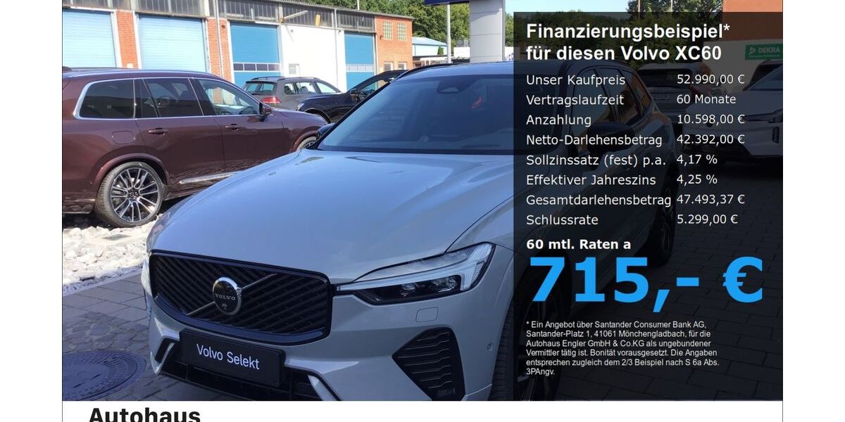 Volvo XC60 14.080 km 52.990 &euro; Lübeck 23566