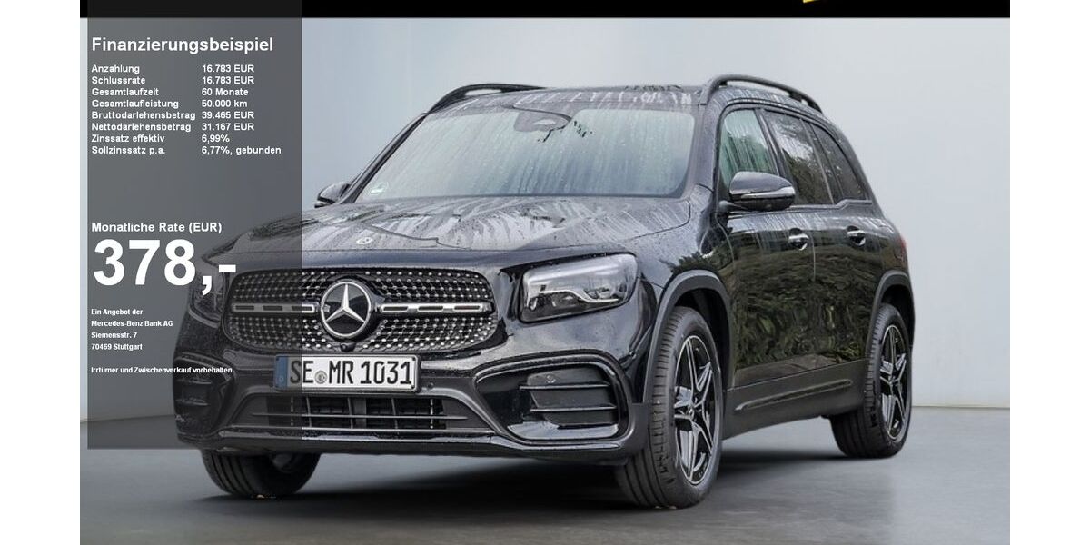 Mercedes-Benz GLB 200 9.999 km 45.450 &euro; Bad Segeberg 23795