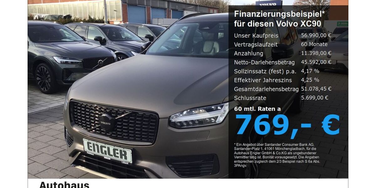 Volvo XC90 42.418 km 56.990 &euro; Lübeck 23566