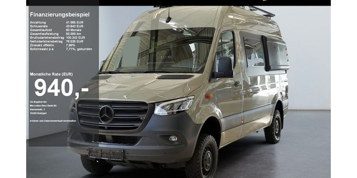 Mercedes-Benz Sprinter 43.095 km 110.700 &euro; Mölln 23879