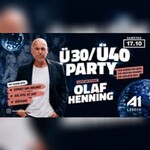 Ü30/Ü40 Party mit Olaf Henning - Live