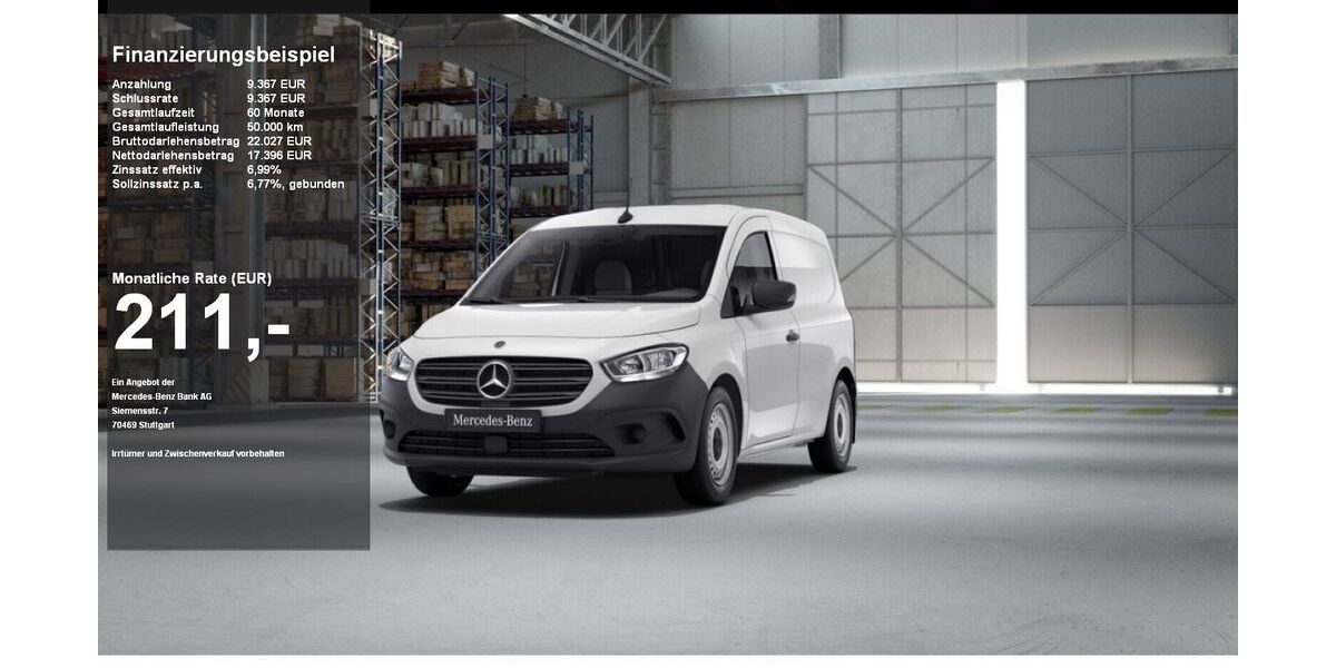 Mercedes-Benz Citan 3.135 km 21.242 &euro; Lübeck 23556